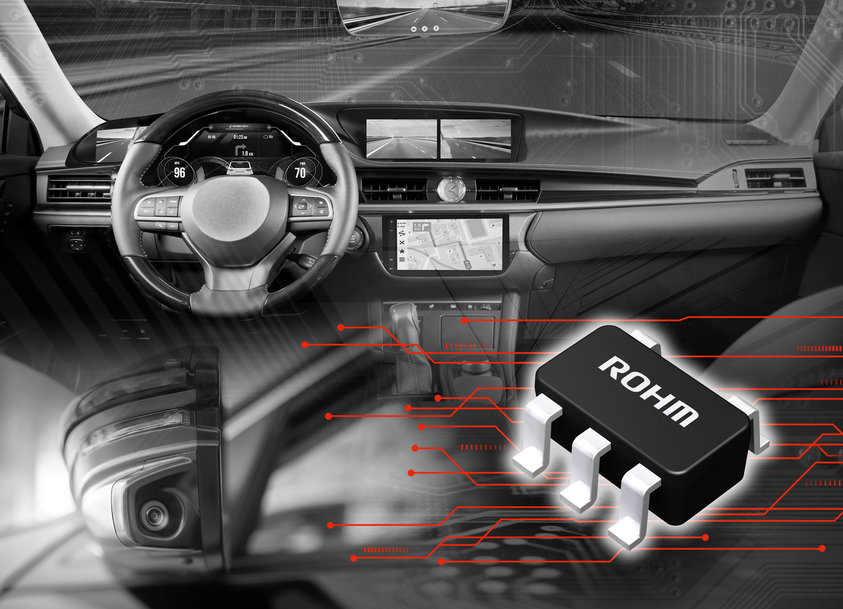 ROHMs 300-mA-LDO-Regler für Automobilanwendungen: Kompakte Lösung für Hochleistungs-ADAS-Sensoren